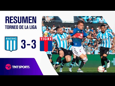 Video: Racing empató 3-3 con Tigre