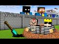 Rich vs Poor Prison Survival Battle in Minecraft..