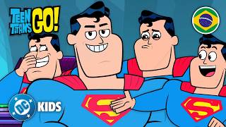 Os Maiores Sucessos de Super-Homem! 🦸‍♂️ | Teen Titans Go! em Português 🇧🇷