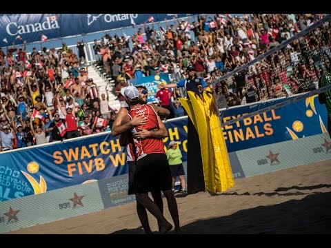 #TorontoFinals Top Rally men's quarterfinals: Saxton/Schalk (CAN) vs. Kantor/Losiak (POL)