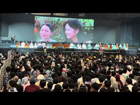 Full Reaction Member JKT48 at MV Ayo Senyumlah JKT48 & AKB48 Meet & Greet Ayo Senyumlah 2026