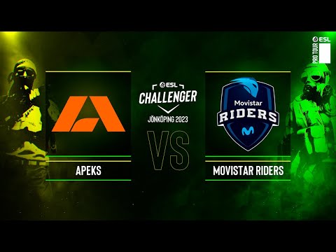 Apeks vs. Movistar Riders - Map 2 [Overpass] - ESL Challenger Jönköping 2023 CQ - UB - EU