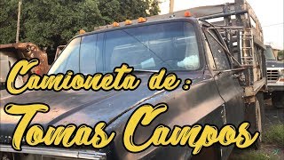 La camioneta donde mataron a Tomas Campos
