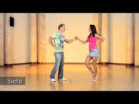 Salsa Steps Sampler - Cuban Salsa - Siete