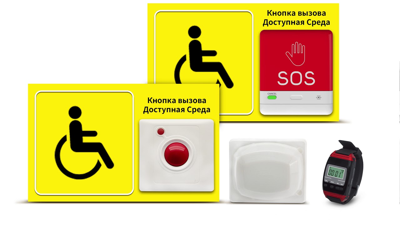 Cистема вызова с шрифтом Брайля с табло антивандальная