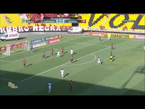 Gols Flamengo 3 x 1 Bangu - Campeonato Carioca 2016