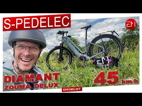 S-Pedelec Fakten und Review des DIAMANT ZOUMA DELUX 45 km/h Version