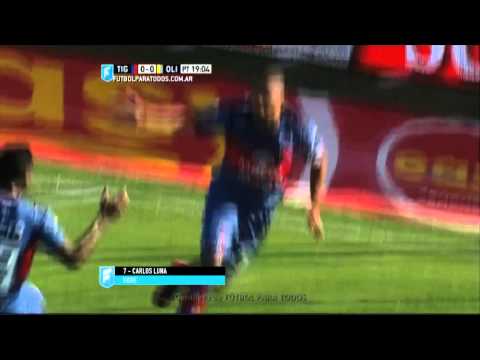 Gol de Luna. Tigre 1 - Olimpo 0. Fecha 3. Primera División  2015. FPT.