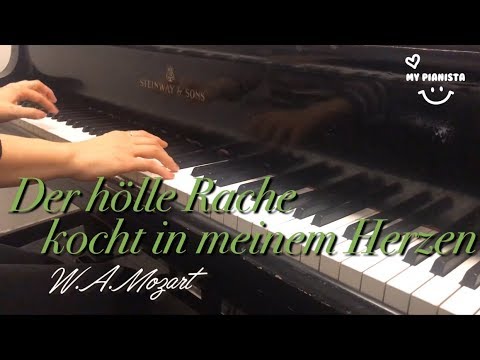 Der hölle Rache..,Königin der Nacht, Queen of the night, Piano accompaniment, Opera karaoke