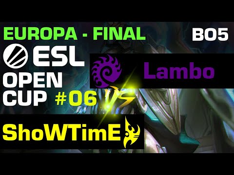 StarCraft 2 - Lambo vs ShoWTimE (ZvP) BO5 - FINAL - ESL Open Cup #06 - Europa [PT-BR]