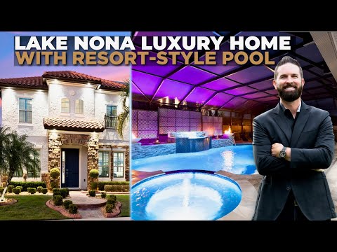 Lake Nona Luxury Home Tour 🏡 | Resort-Style Pool & $500K in Upgrades!  New Listing Alert!
