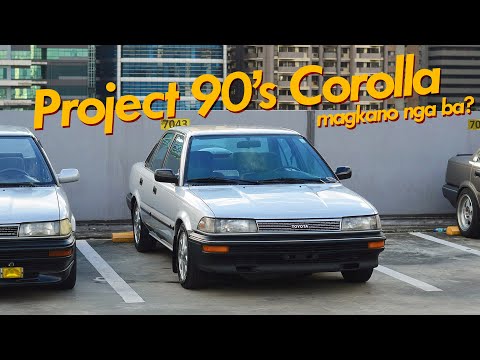MAGKANO NGA BA MAG BUO  NG 90'S CAR? || 1989 Toyota Corolla ae92