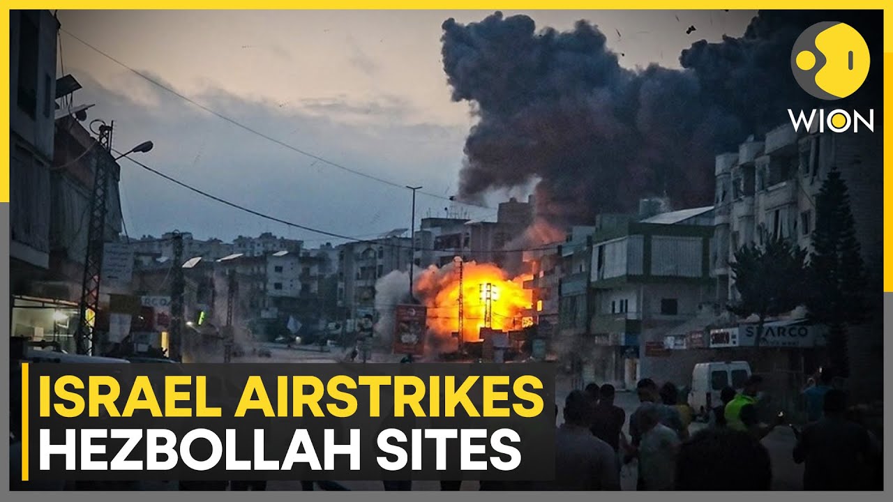Israel-Hezbollah War: Israel Defence Forces Confirm Airstrikes In Southern Lebanon | WION