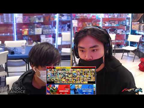 Mudomo (Falco) vs NathanViper (Zero Suit Samus, Greninja) -  Grand Final  - Fire & Ice #22
