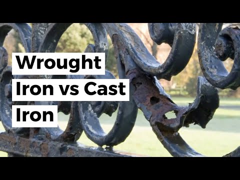 Wrought Iron vs Cast Iron