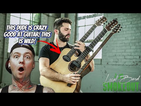 TRIPLE NECK GUITAR?! Luca Stricagnoli - Hysteria ( Reaction / Review ) MUSE COVER