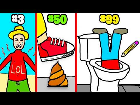 Drawing The 101 Worst Things Ever!