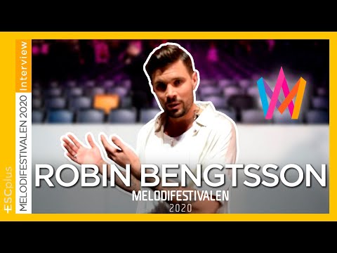 Interview with Robin Bengtsson (Melodifestivalen 2020 Final) | Eurovision 2020 Sweden