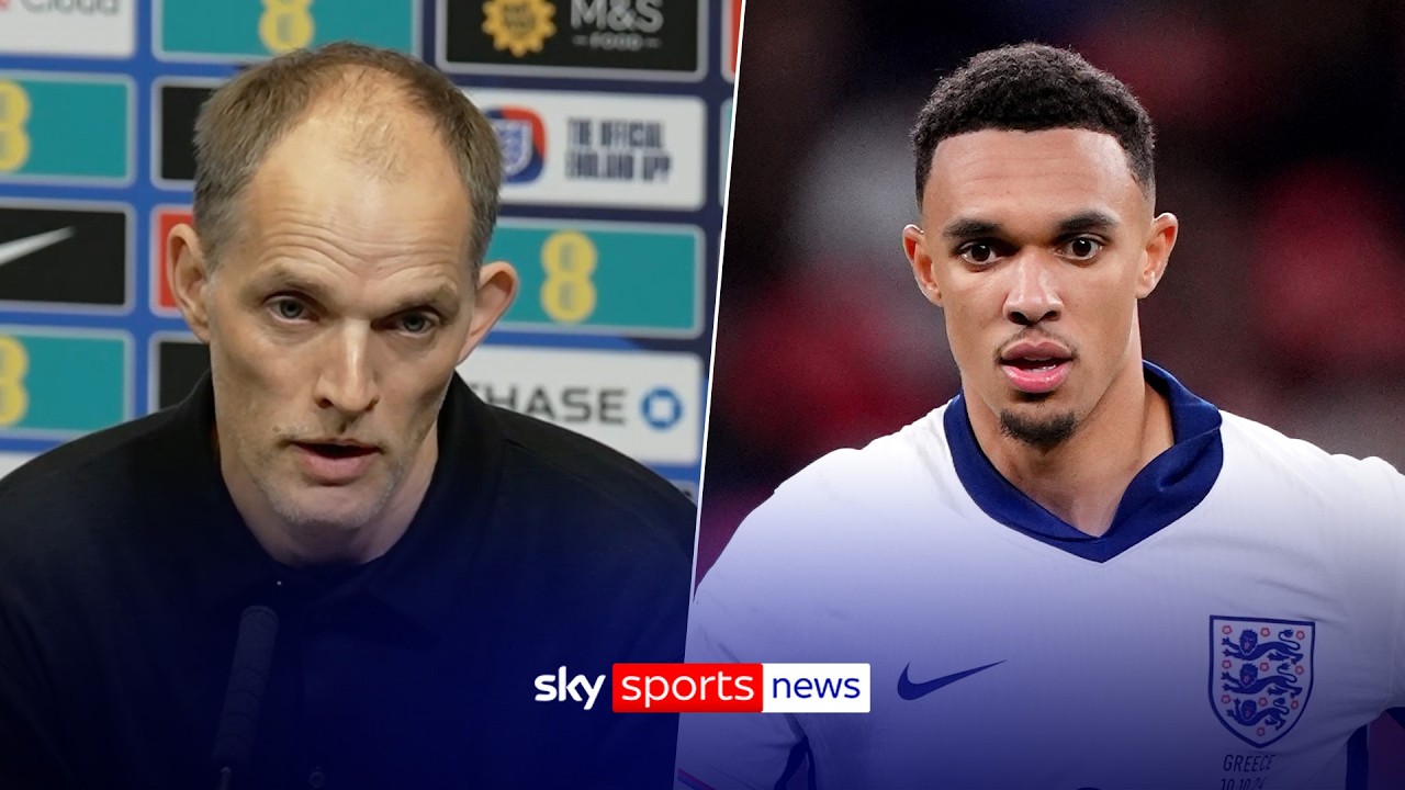 Thomas Tuchel explains Trent Alexander-Arnold omission as 35-man England squad announced - YouTube