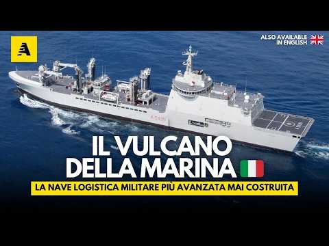 [ENG] All the SECRETS of the most ADVANCED logistics vessel in the ITALIAN NAVY
