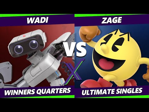 S@X 409 Winners Quarters - WaDi (ROB) Vs. Zage (Pac-Man) Smash Ultimate - SSBU
