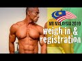 Mr Malaysia 2019: Day 1 - Weigh in & Team Registration
