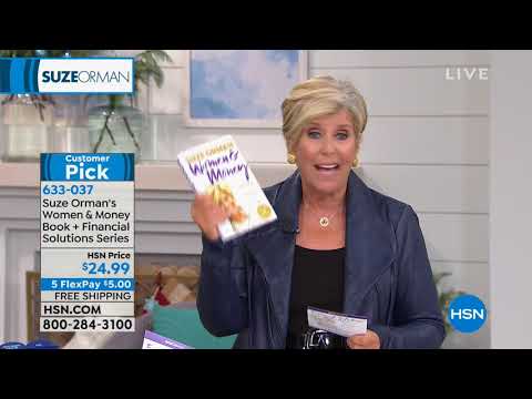 HSN | Suze Orman Financial Solutions for You 11.04.2018 - 11 PM