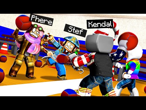 HO SFIDATO STEF E PHERE A PALLA AVVELENATA - ROBLOX ITA