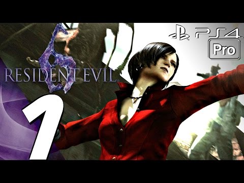 Resident Evil 6 (PS4) - Gameplay Walkthrough Part 1 - Prologue (Ada) [1080P 60FPS]