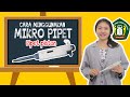 Cara menggunakan mikropipet / Pipet Piston
