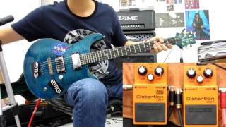 Video thumbnail for อ.โอ๋ รีวิวเอฟเฟคเสียงแตกกีตาร์ BOSS DS 1 Distortion Pedal Mod By Wizz Guitar Shop by chatreeo