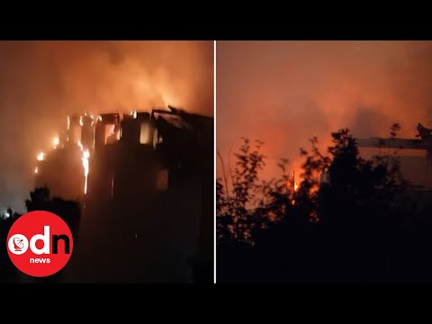 Fire Rips Through South West London Block of Flats