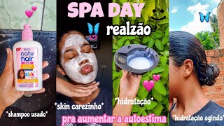 SPA DAY REALZÃO 🧚‍♀️ *pra ir ao culto* | skin care, depilação, hidratação 💗