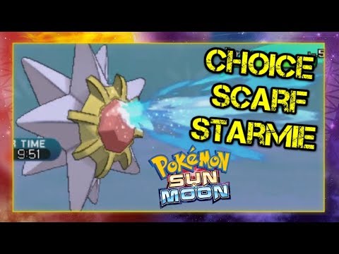 Pokemon VGC 2017 In it to Wingett #99 Choice Scarf Starmie