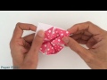 Origami flower box instructions
