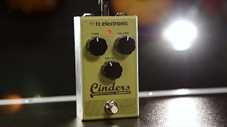 Video thumbnail for TC Electronic Cinders Overdrive Effects Pedal Demo by Guitar Center