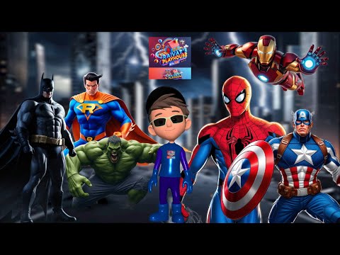 ABC Superheroes: Learn the Alphabet with Powers! | Raivat Playhouse