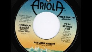 HERMAN BROOD "Saturday Night" 45rpm 1979 Ariola 7754
