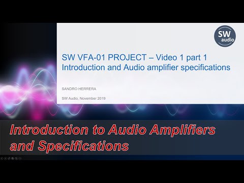 1.1. Introduction to Audio Power Amplifiers and Specifications - Audio Amplifier Design Fundamentals