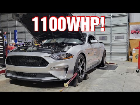 Hellion Twin 6262 Turbos Make 1100WHP On Our 2019 Mustang!
