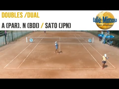 AZIZ (MAR) / NAHIMANA (BDI) vs SATO (JPN) / SATO (JPN) Doubles  - Center court