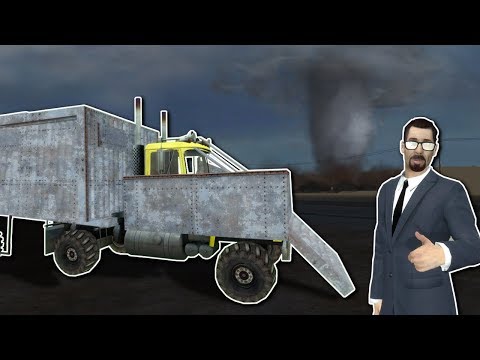 ANTI TORNADO SURVIVAL TRUCK!? - Garry's mod Gameplay - Gmod Tornado Survival