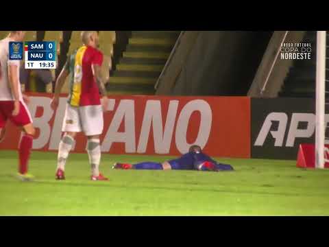 Gols e lances de Sampaio Corrêa x Náutico