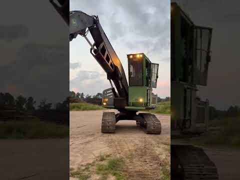 Video Inspection of 2016 JD 2154D Log Loader in LA