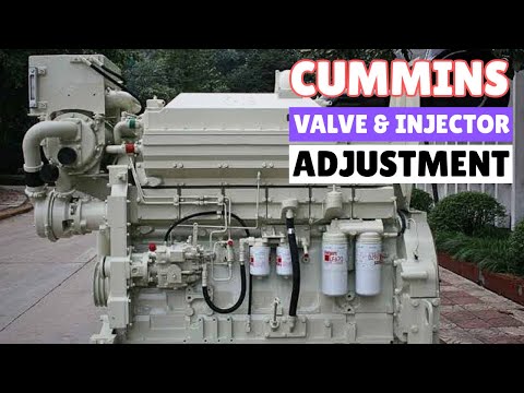 [CUMMINS] VALVES & INJECTOR Adjustments | (KTA-19) | Technical Vlog 007