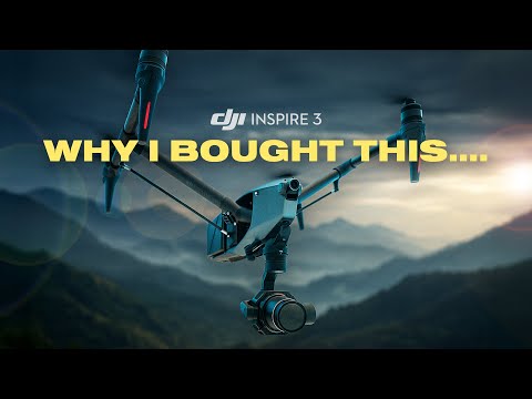 I Finally Bought the DJI Inspire 3… Here’s Why (Unboxing + DJI Ban Talk)