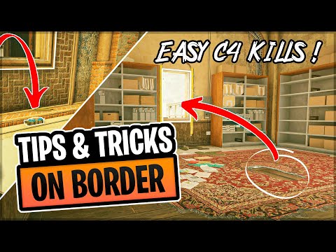 Tips & Tricks on Border Rainbow Six Siege ( Easy C4 Kills! )