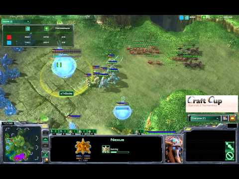 aTnSocke (P) VS aTnDarKFoRce (Z) G2 [CraftCup] Starcraft 2