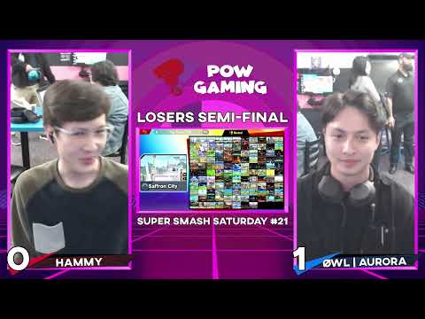Super Smash Saturday #21 Squad Strike - Hammy vs. ØWL | AURORA / Losers Semi-Final