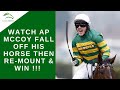 Tony AP McCoy Re - Mounting His Horse To Win At.